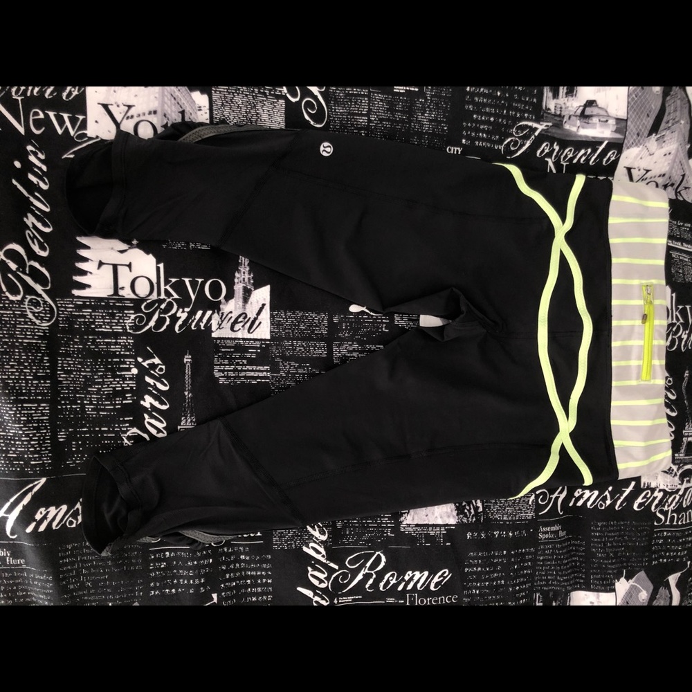 Lululemon run crop